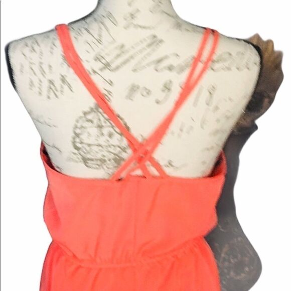 Forever 21 Small Spaghetti Strap Pink Dress - Picture 5 of 9